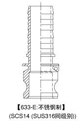 KAMLOK ADAPTER 胶管接头 不锈钢制