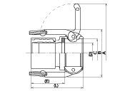 KAMLOK COUPLER