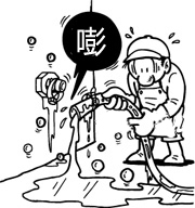事例2:胶管脱落导致原液溢出,造成严重损失。